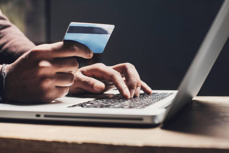 Shopping en ligne - Carte de crédit