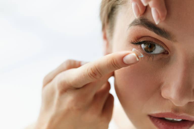Lentilles de contact - Yeux secs