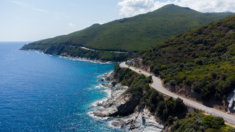 tour de corse en voiture