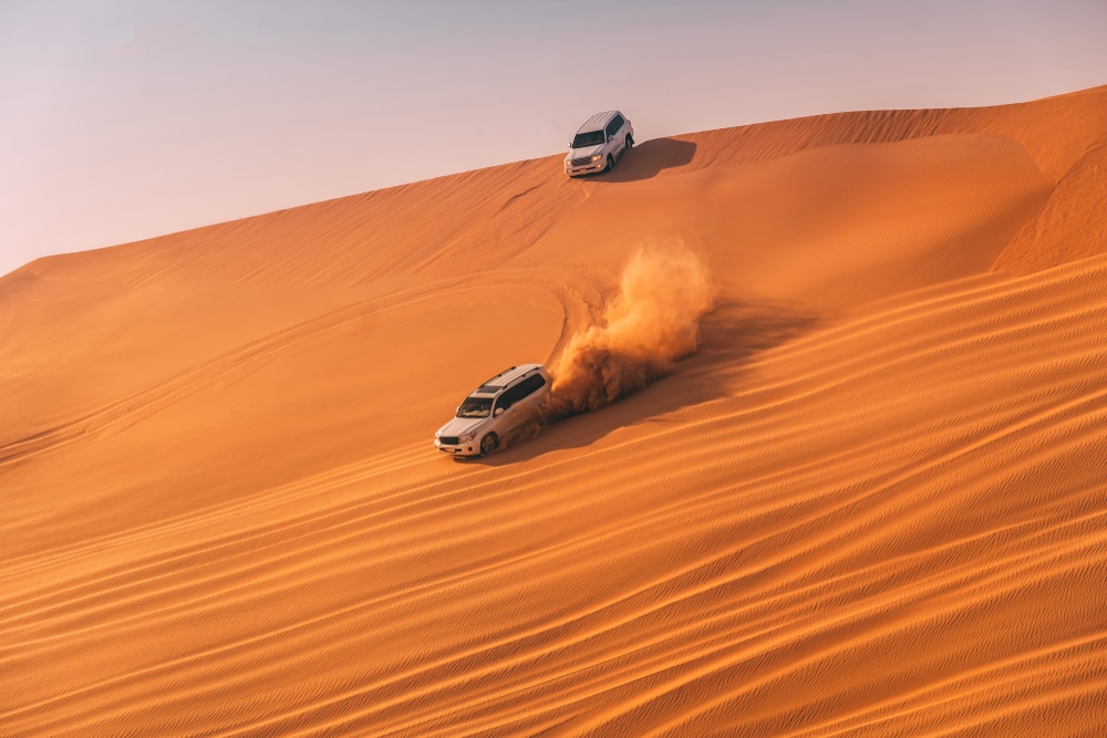 Un safari en 4x4 dans le désert de Dubai