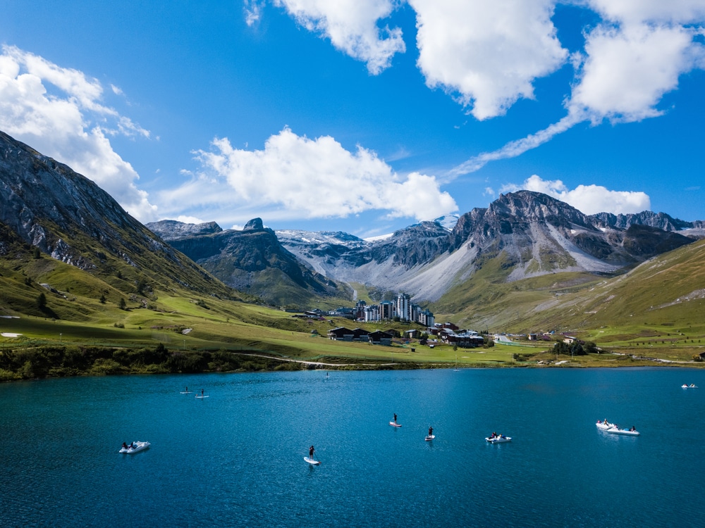 Lac de Tignes - France