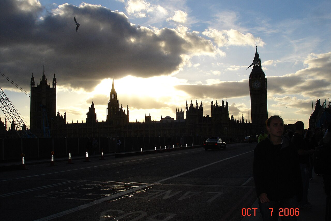 Vue de Big Ben et du Parlement de Londres.