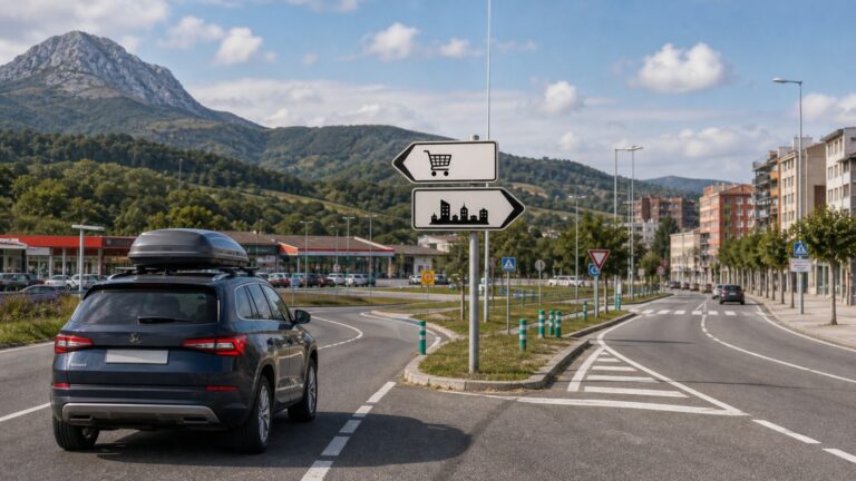 Choix de trajet entre zone frontalière et ville, image de couverture pour un article Dancharia ou Irun